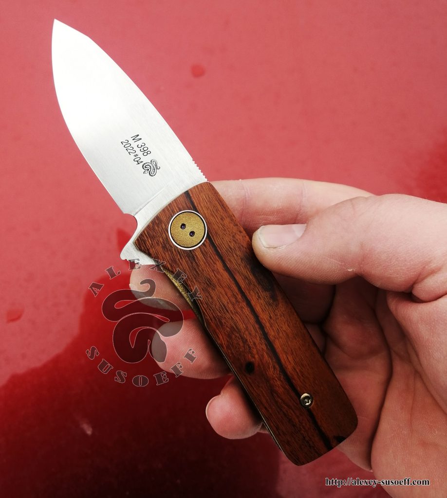 ironwood handle knife