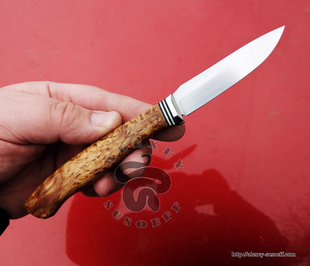 Kitchen vegetable knife handmade Alexey Susoeff