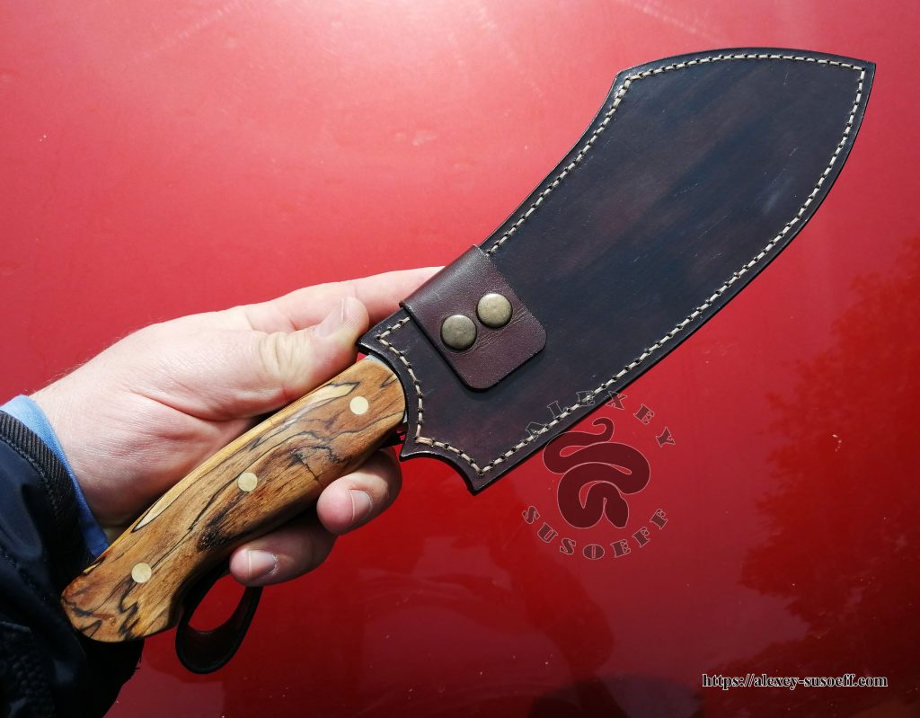 sheath for handmade knife.
